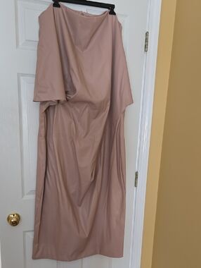 ASOS Midi Dress in Dusty Rose